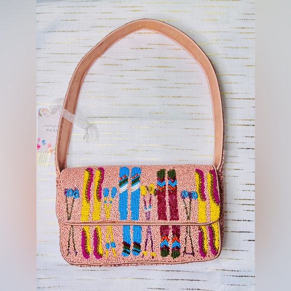 ❄️ Winter Beaded Ski Bag – Anthropologie Inspired ❄️ - Picture 2 of 7